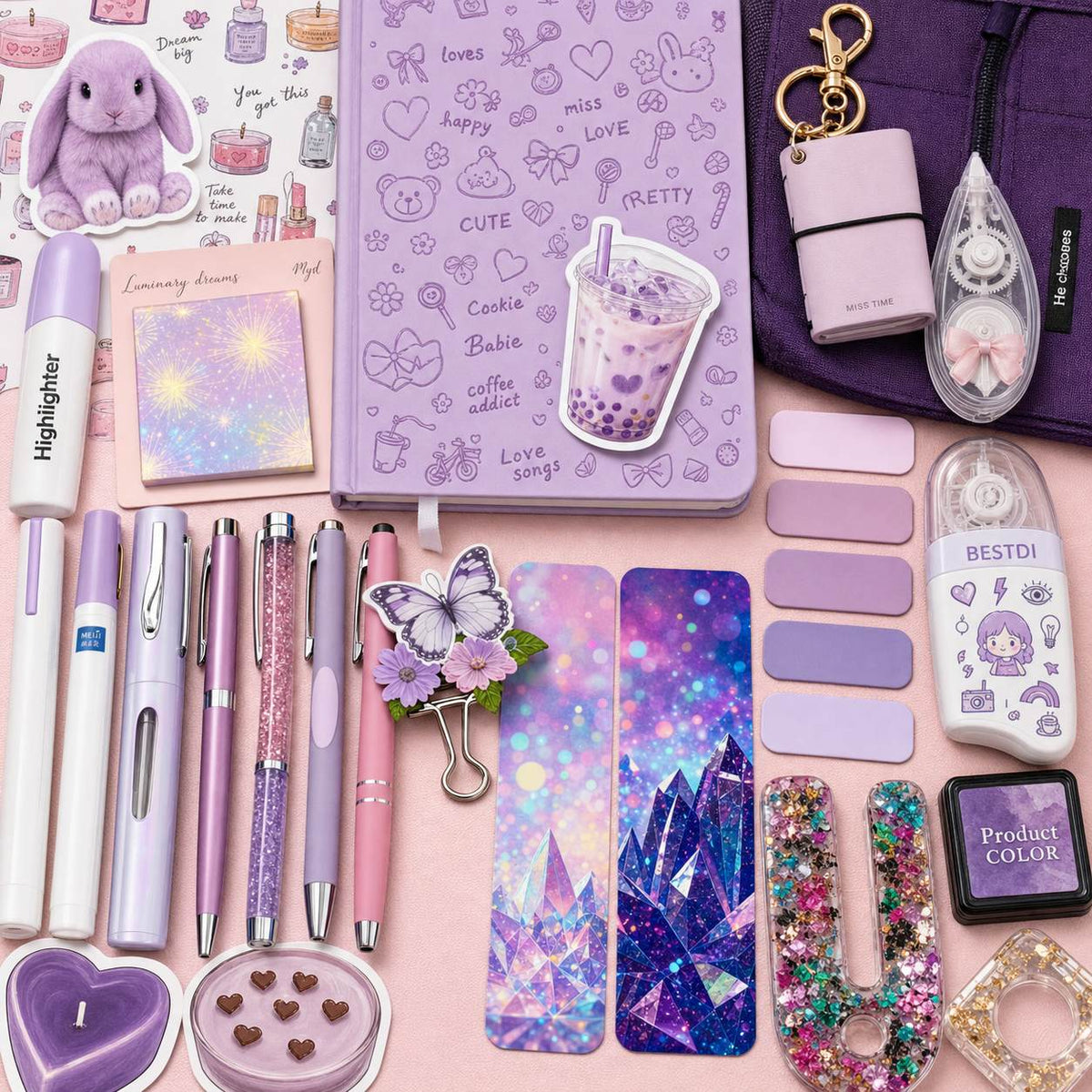 Dreamy Lavender Bookish Bundle