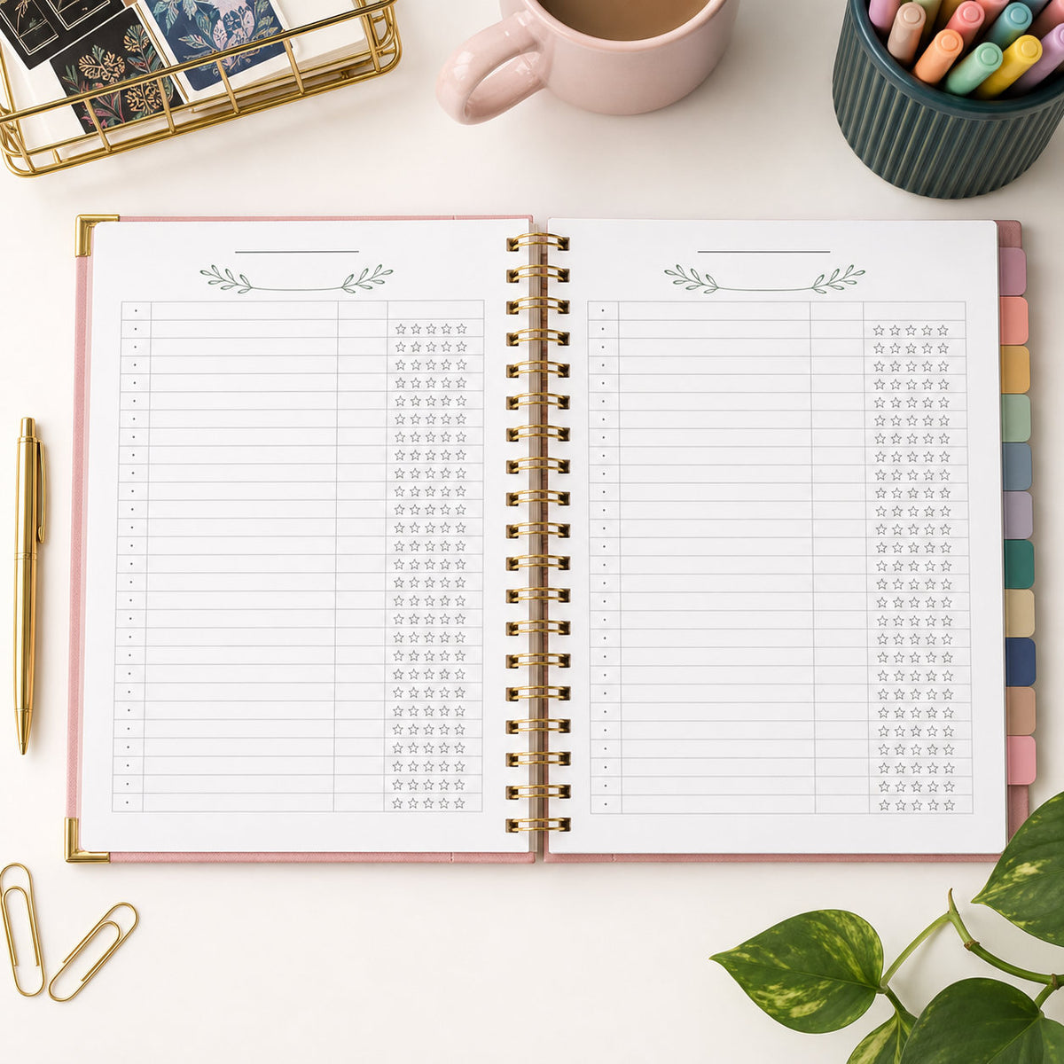 Cozy Bookish Planner