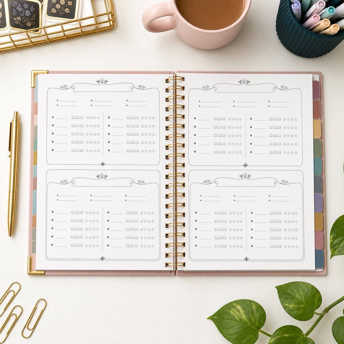 Cozy Bookish Planner