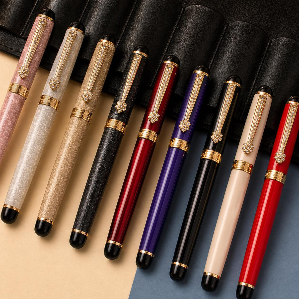 Vintage Gold Fountain Pen for Journaling