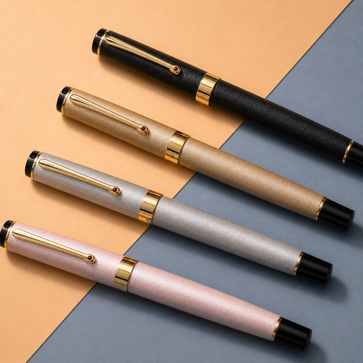 Vintage Gold Fountain Pen for Journaling