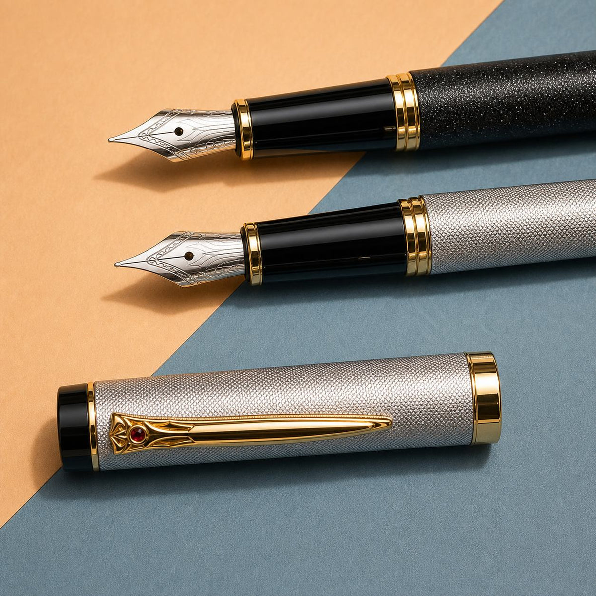 Vintage Gold Fountain Pen for Journaling