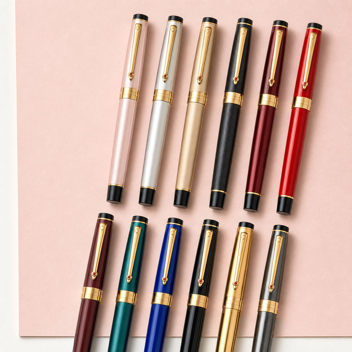 Vintage Gold Fountain Pen for Journaling