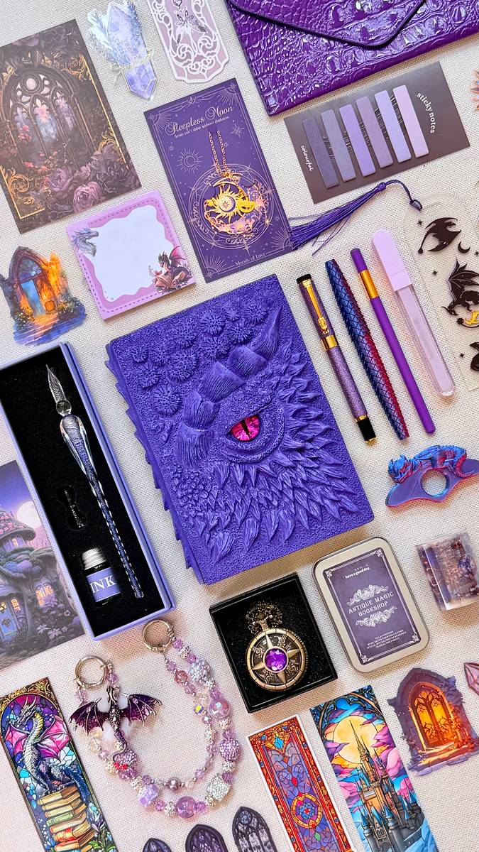 Royal Amethyst Dragon Bookish Bundle