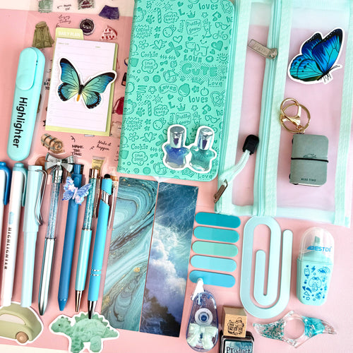Dreamy Aqua Bookish Bundle