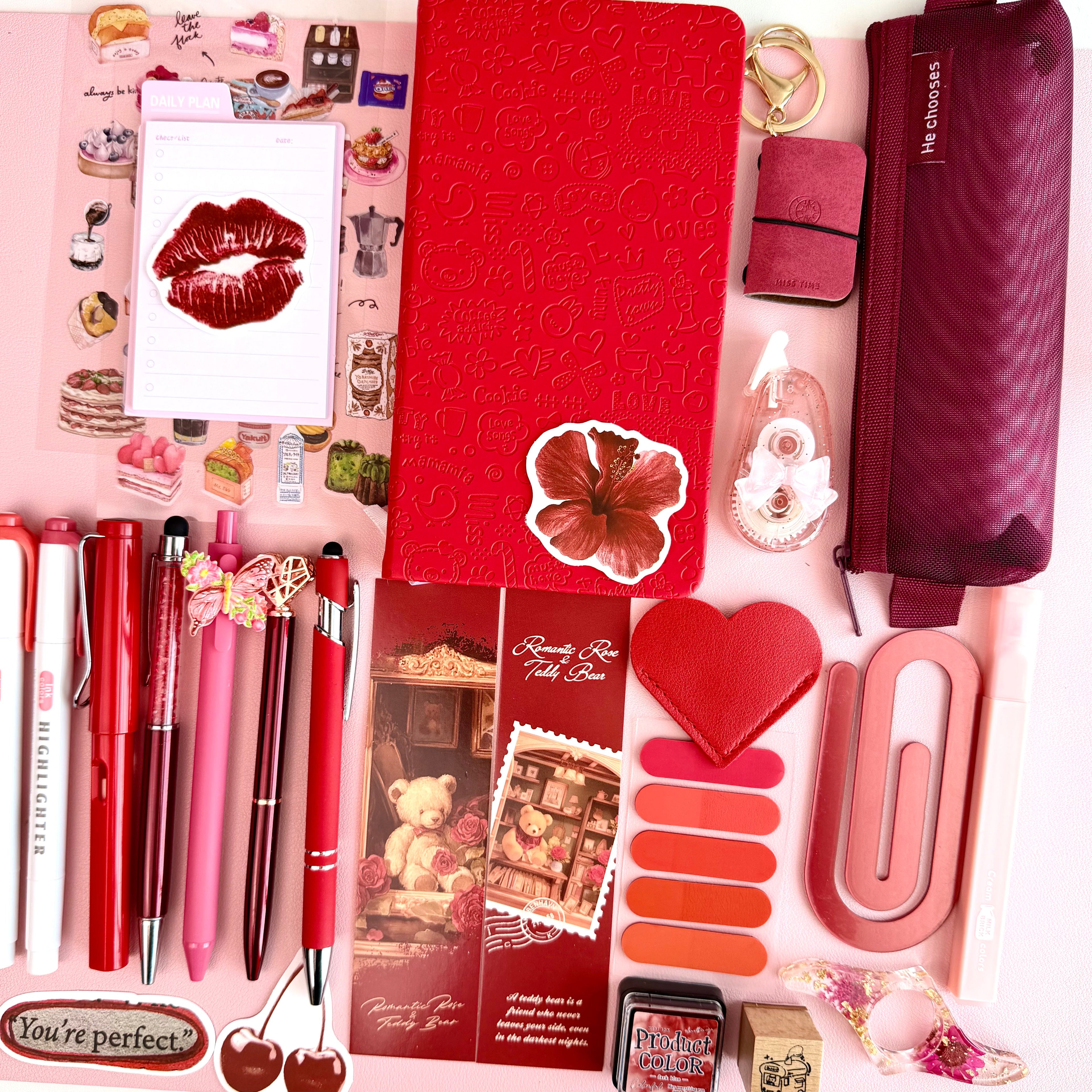Dreamy Red Bookish Bundle