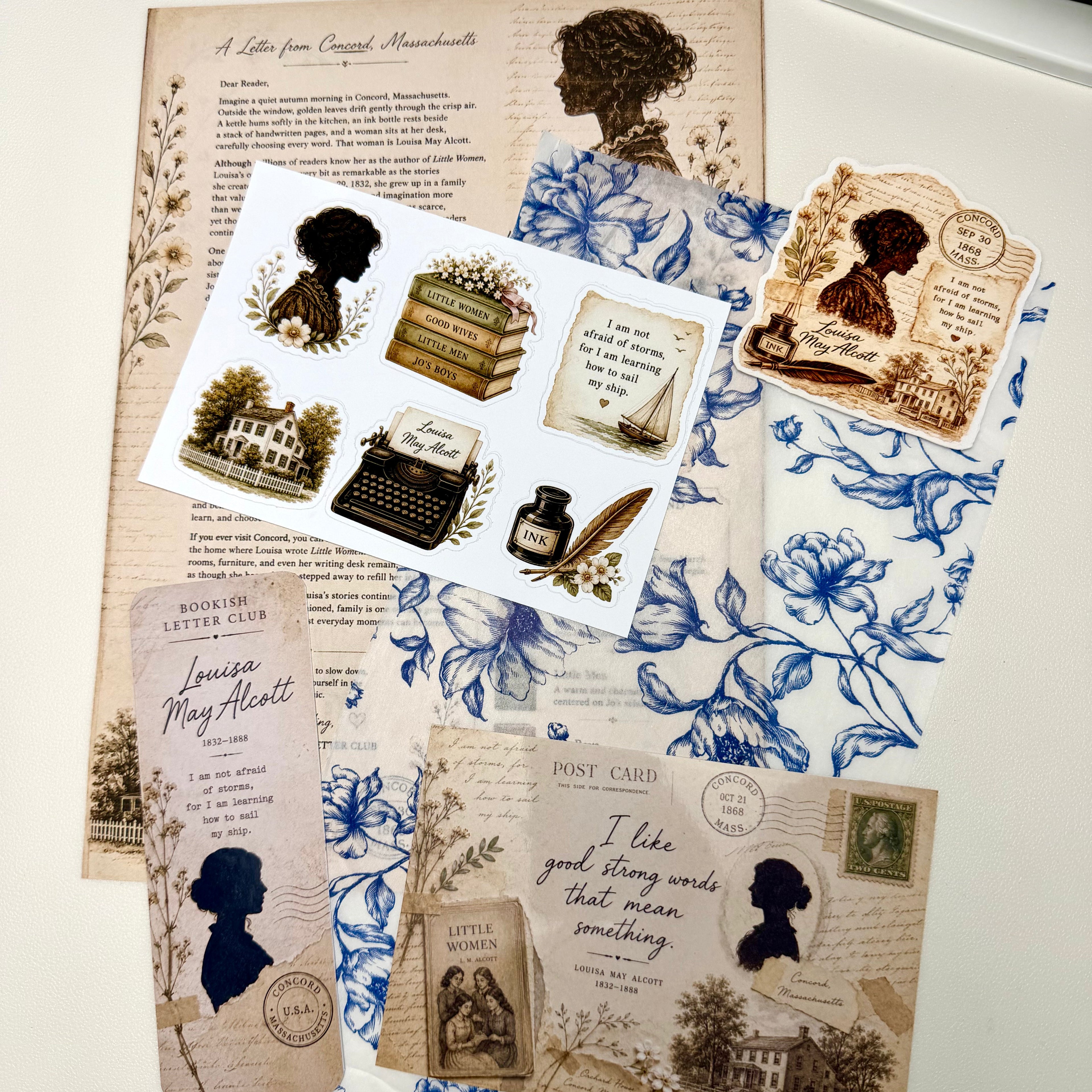 July Past Collection Bookish Letter Club