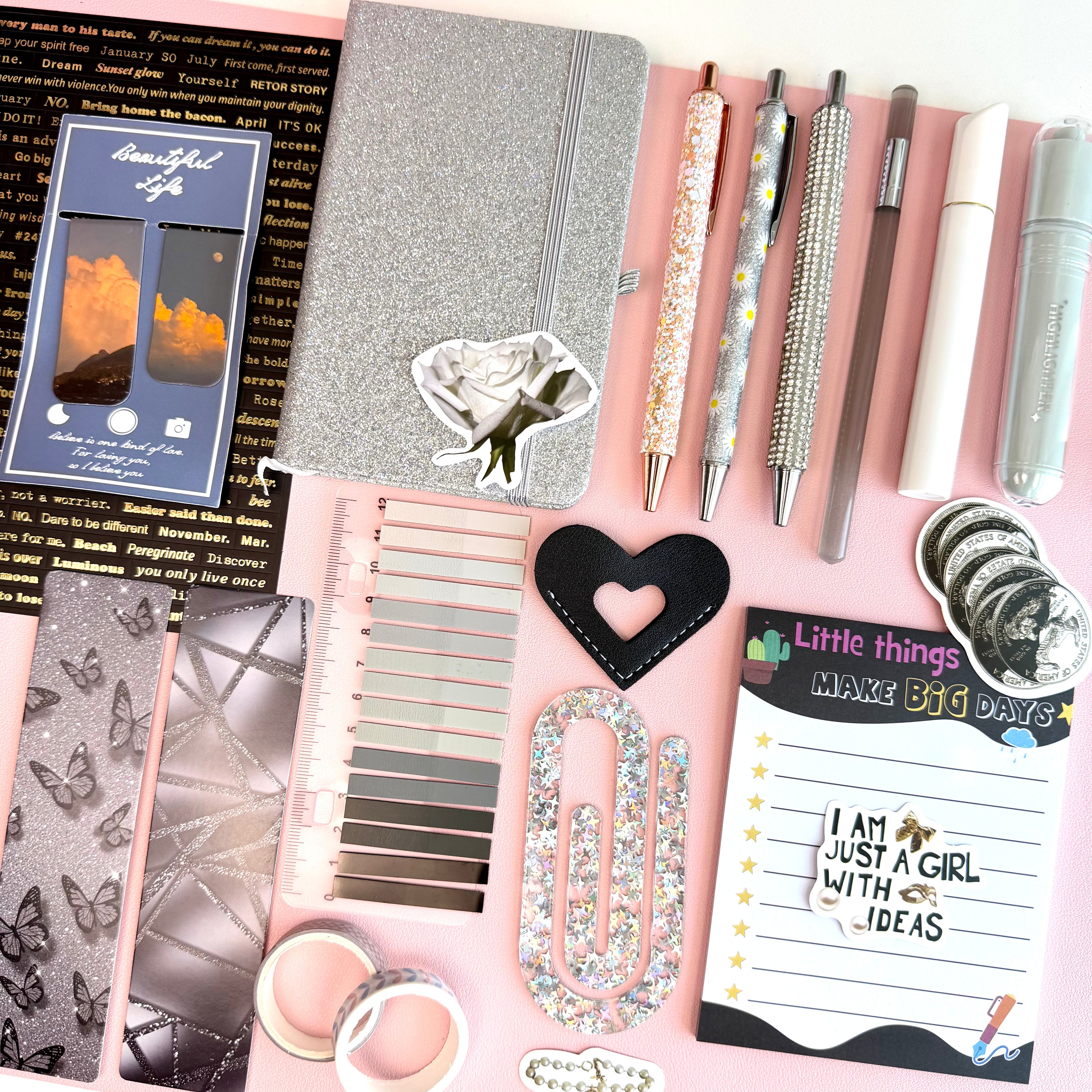 Sparkle Silver Bookish Bundle
