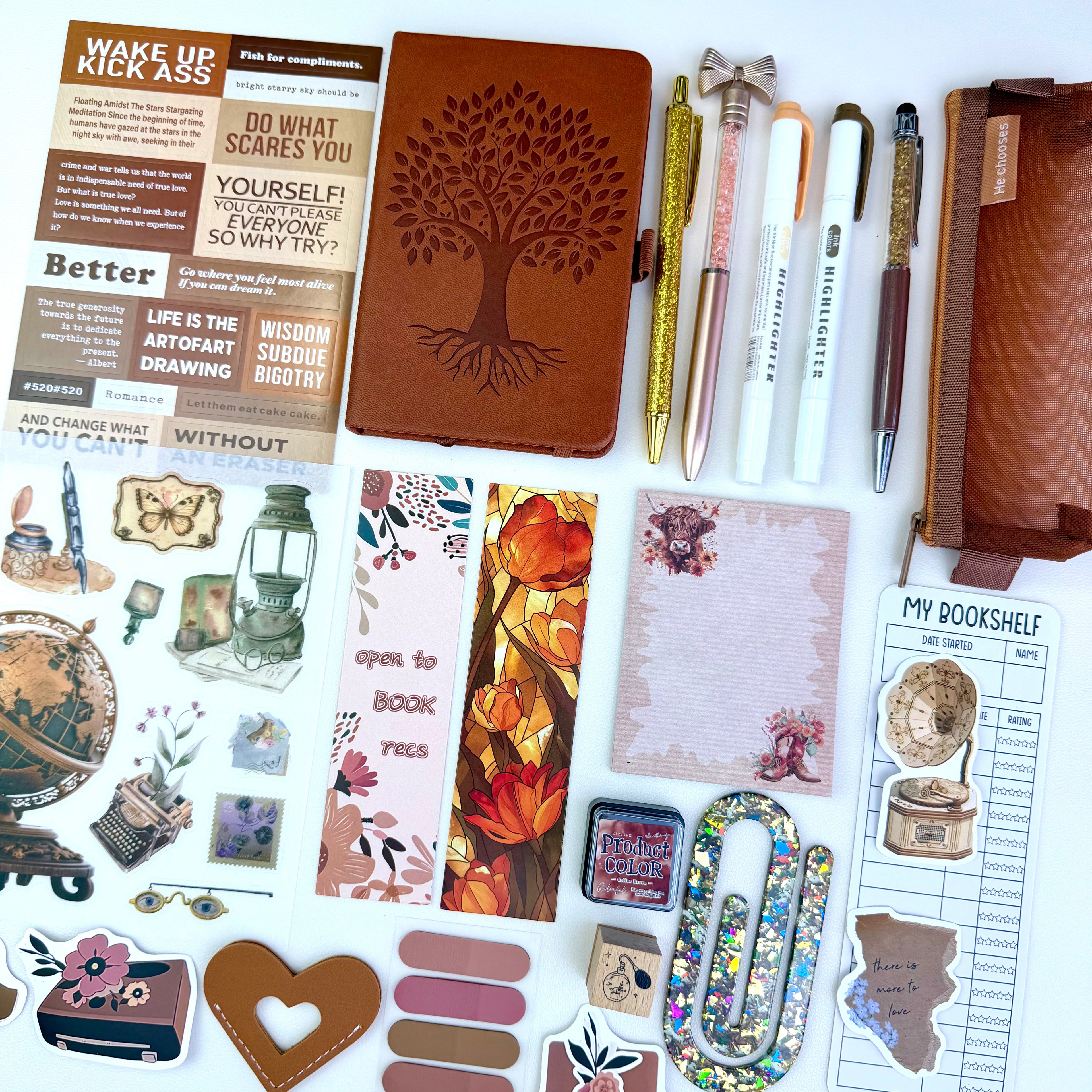 Tree of Life Bookish Bundle BROWN