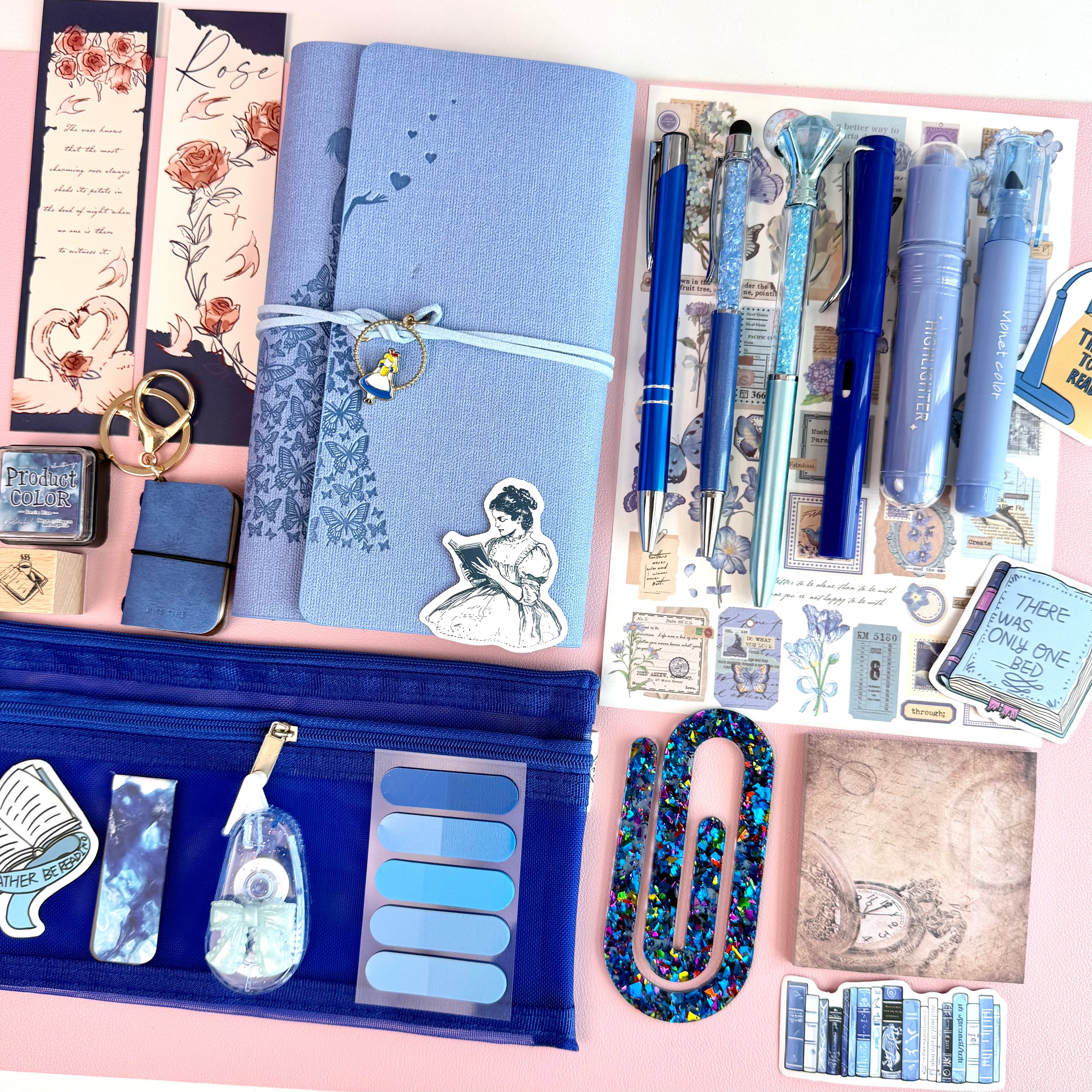 Vintage Blue Bookish Bundle